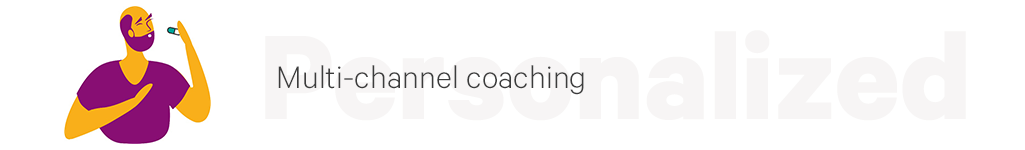 Personnalized multi-channel coaching platforms